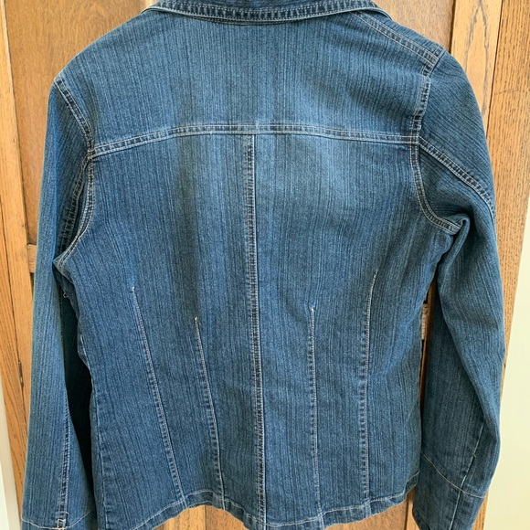 Vintage Contrast Jean Jacket -like new - Picture 3 of 9